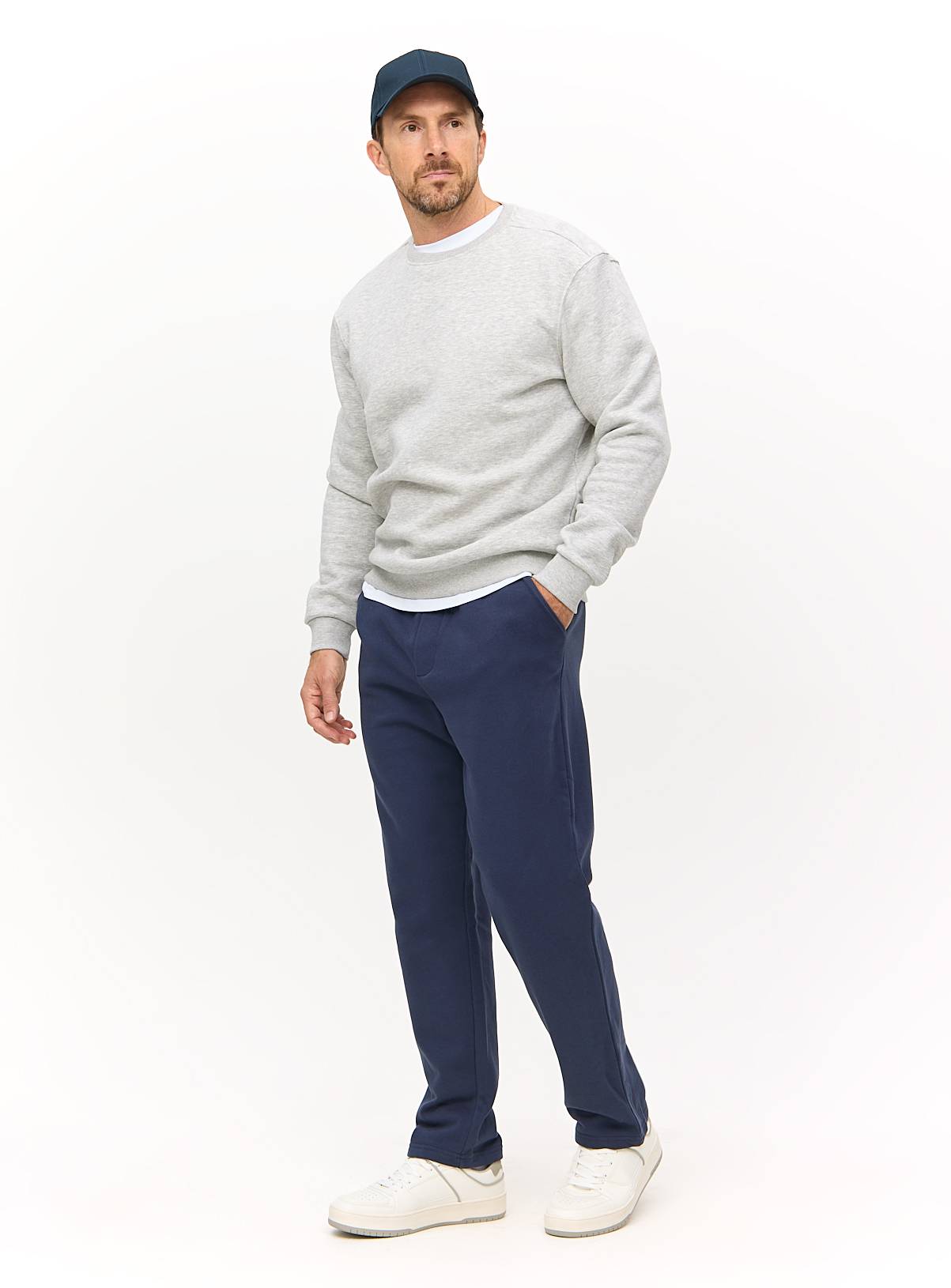 Charcoal Grey & Navy Joggers 2 Pack  XXL - Image 3